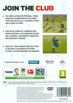 FIFA 13 box cover back